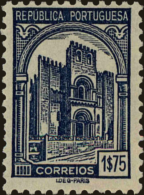 Front view of Portugal 568A collectors stamp
