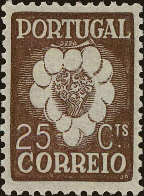 Front view of Portugal 576 collectors stamp