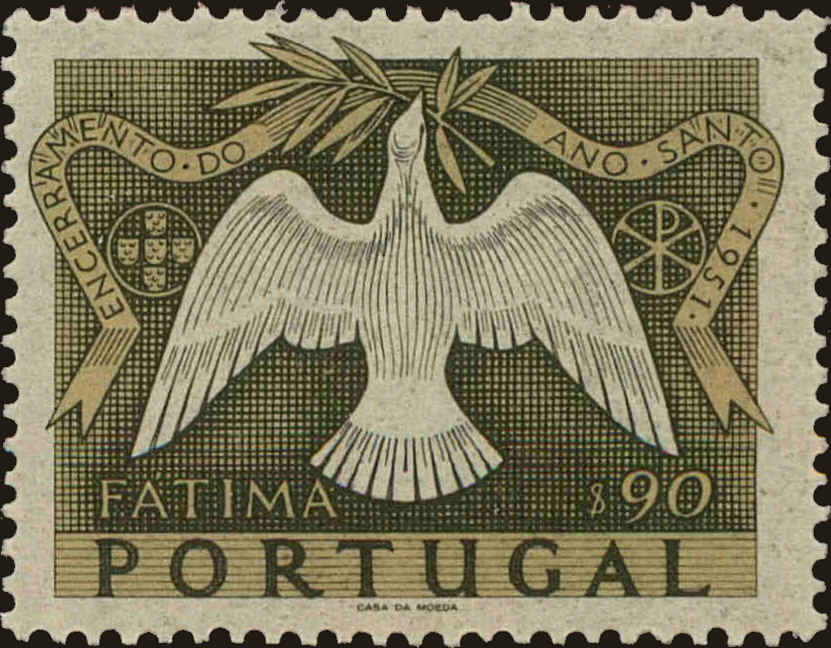 Front view of Portugal 732 collectors stamp