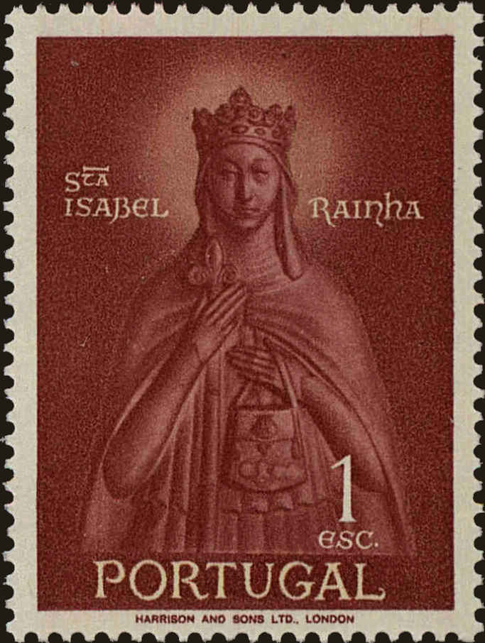 Front view of Portugal 832 collectors stamp