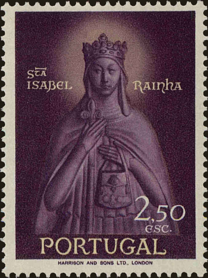 Front view of Portugal 834 collectors stamp
