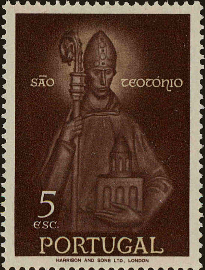 Front view of Portugal 835 collectors stamp