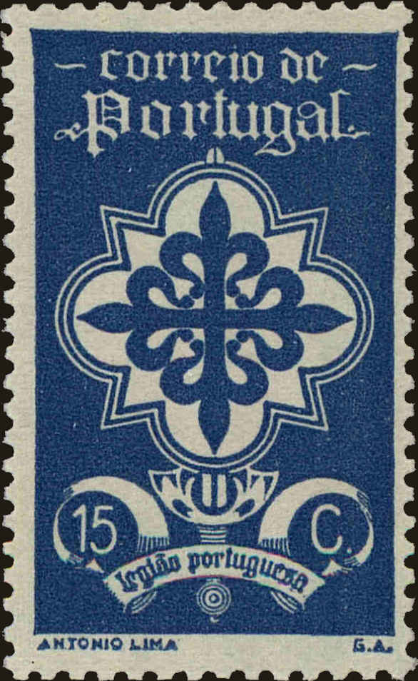 Front view of Portugal 581 collectors stamp