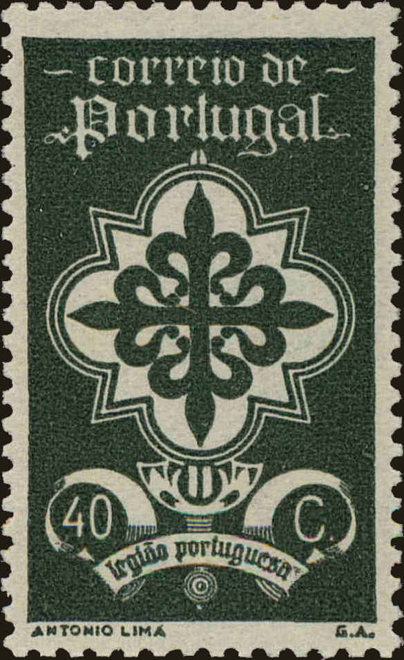 Front view of Portugal 583 collectors stamp