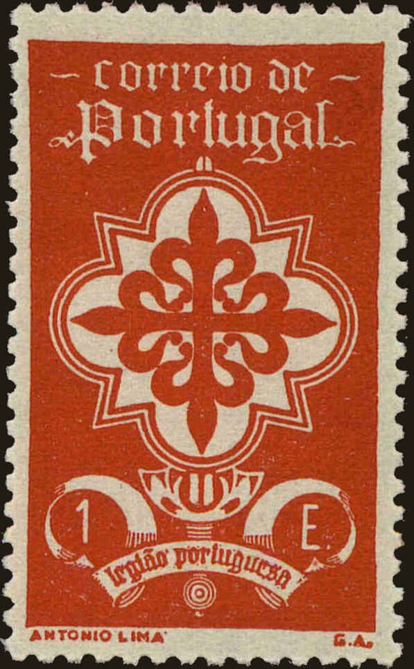 Front view of Portugal 585 collectors stamp