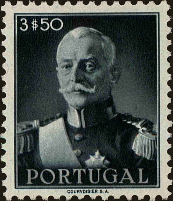 Front view of Portugal 657 collectors stamp
