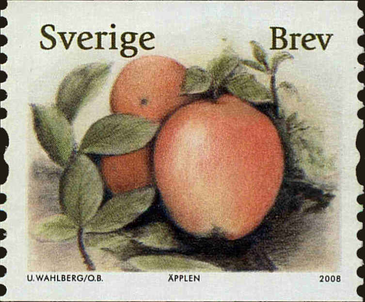 Front view of Sweden 2594 collectors stamp