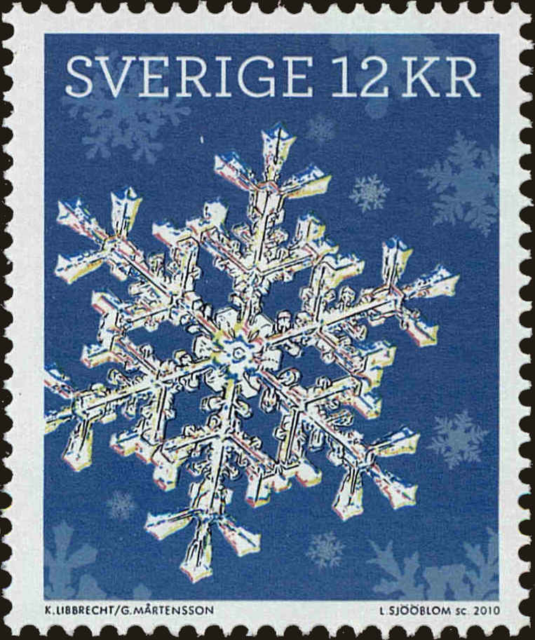 Front view of Sweden 2647 collectors stamp