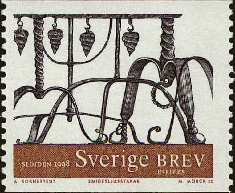 Front view of Sweden 2276 collectors stamp