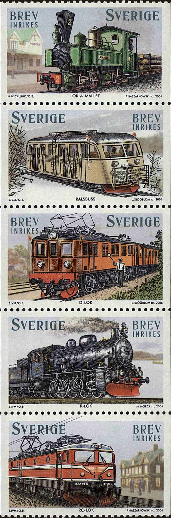 Front view of Sweden 2525 collectors stamp
