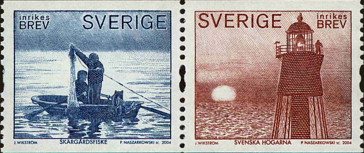 Front view of Sweden 2483 collectors stamp