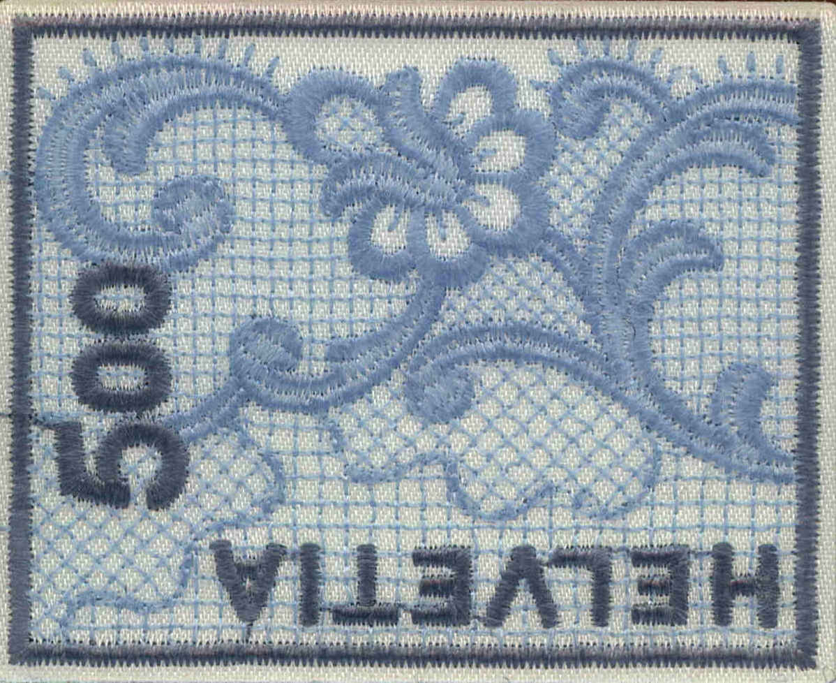 Front view of Switzerland 1075 collectors stamp