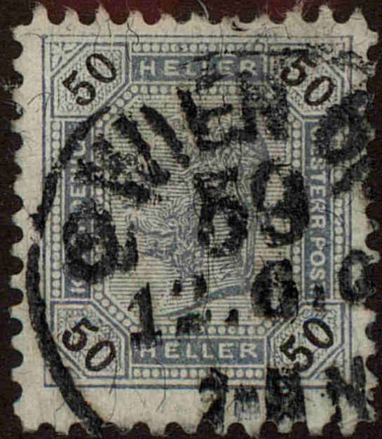 Front view of Austria 81 collectors stamp