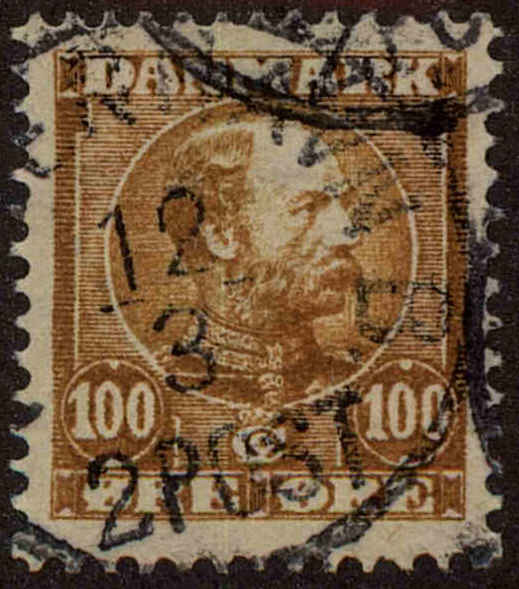 Front view of Denmark 69 collectors stamp