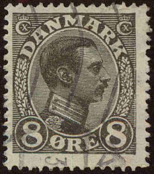 Front view of Denmark 99 collectors stamp