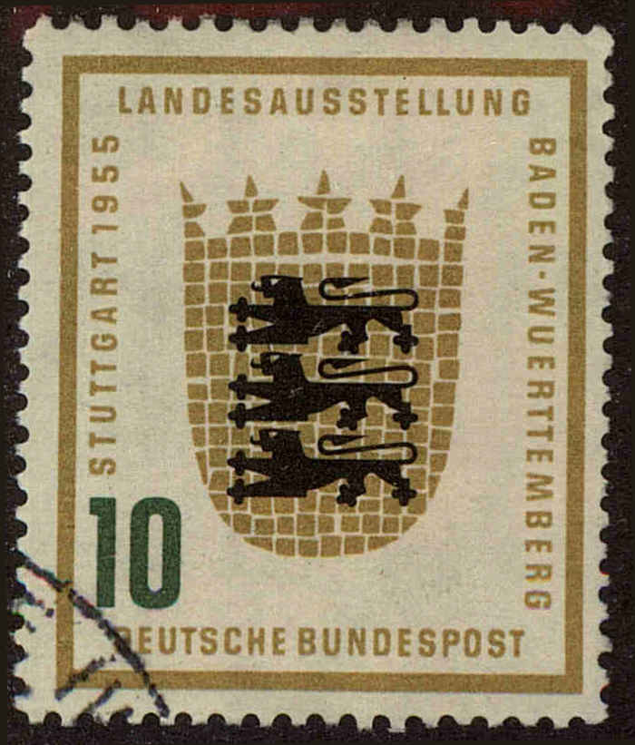 Front view of Germany 730 collectors stamp