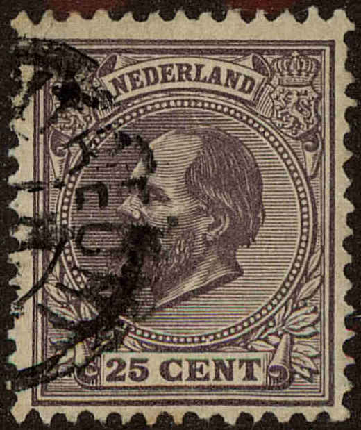 Front view of Netherlands 30 collectors stamp