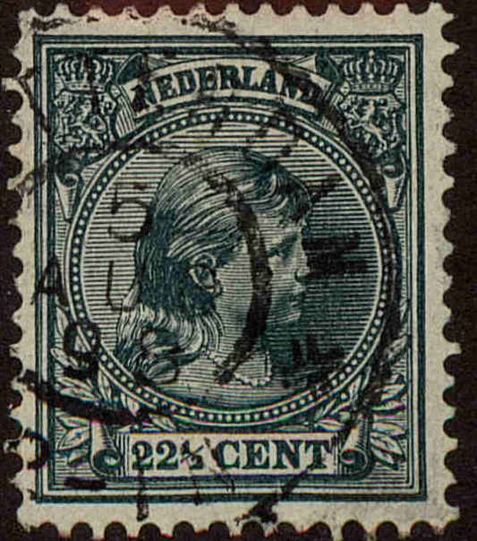 Front view of Netherlands 47a collectors stamp