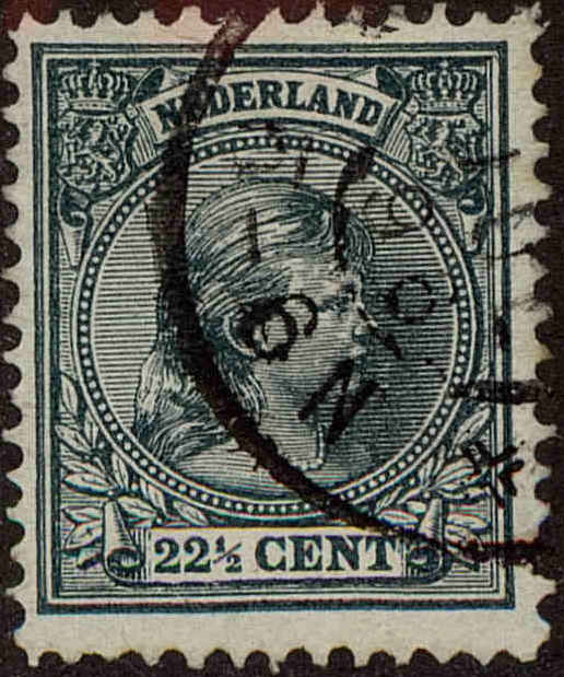 Front view of Netherlands 47a collectors stamp