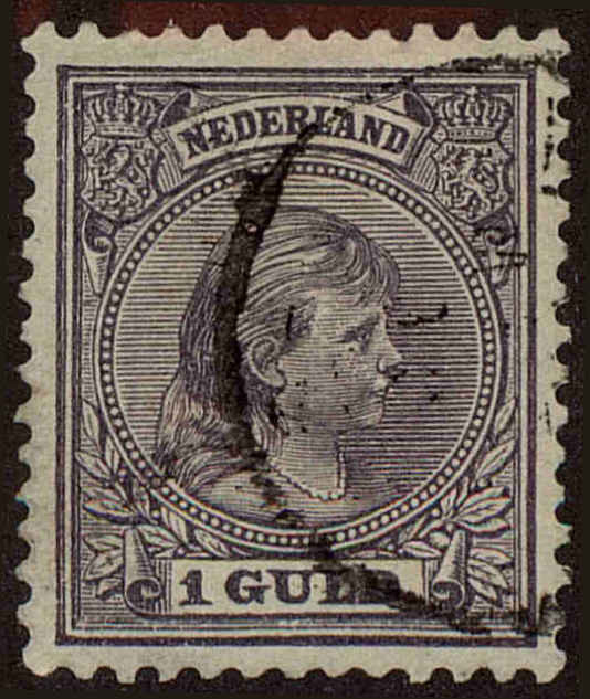Front view of Netherlands 50 collectors stamp