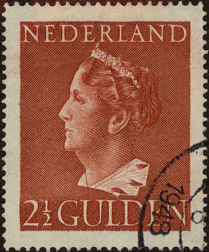 Front view of Netherlands 279 collectors stamp