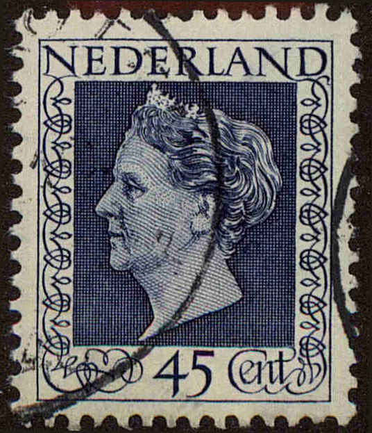 Front view of Netherlands 298 collectors stamp