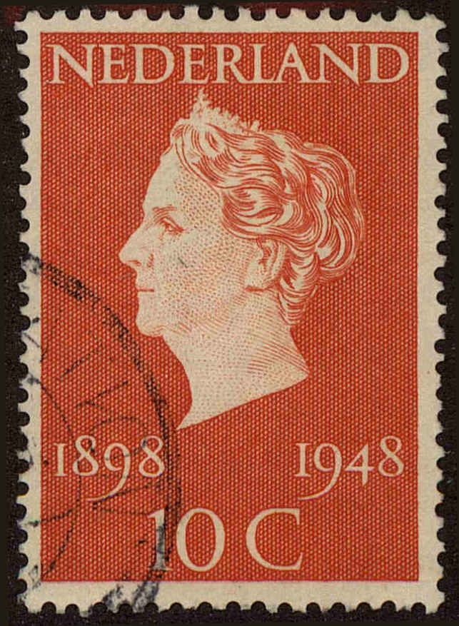 Front view of Netherlands 302 collectors stamp