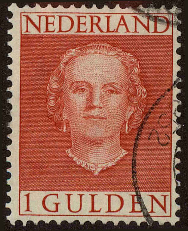 Front view of Netherlands 319 collectors stamp