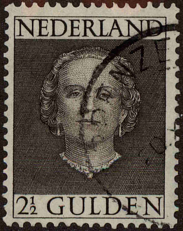 Front view of Netherlands 320 collectors stamp