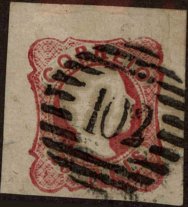 Front view of Portugal 11 collectors stamp