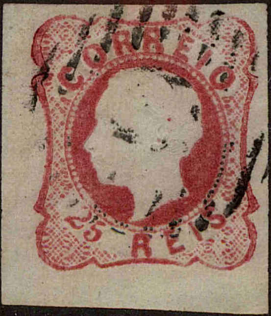 Front view of Portugal 14 collectors stamp
