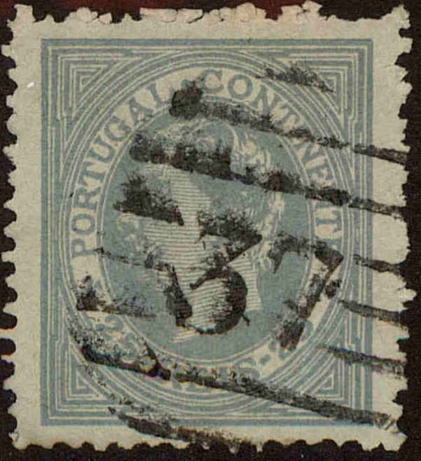 Front view of Portugal 53 collectors stamp