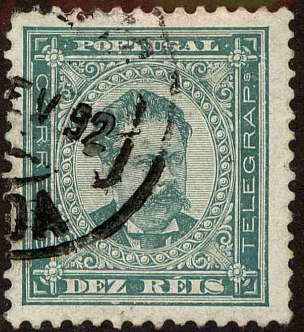Front view of Portugal 59 collectors stamp