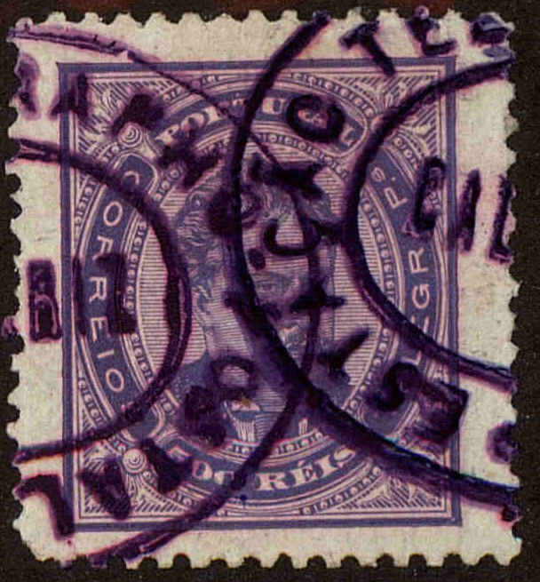 Front view of Portugal 63 collectors stamp