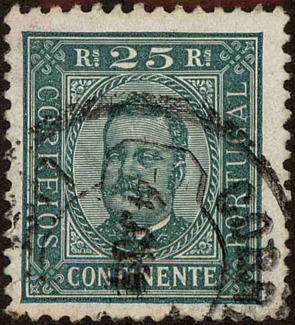 Front view of Portugal 71a collectors stamp
