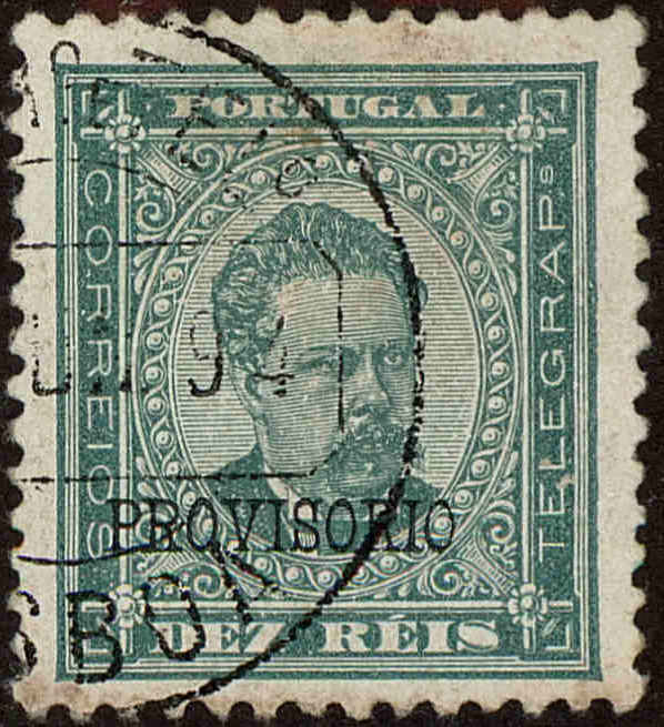 Front view of Portugal 80 collectors stamp