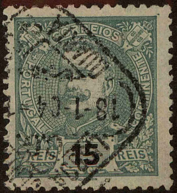 Front view of Portugal 114 collectors stamp