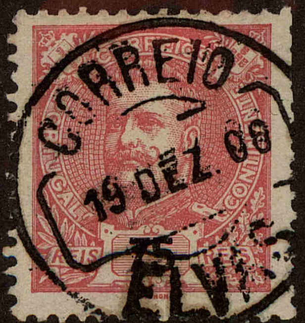 Front view of Portugal 121 collectors stamp