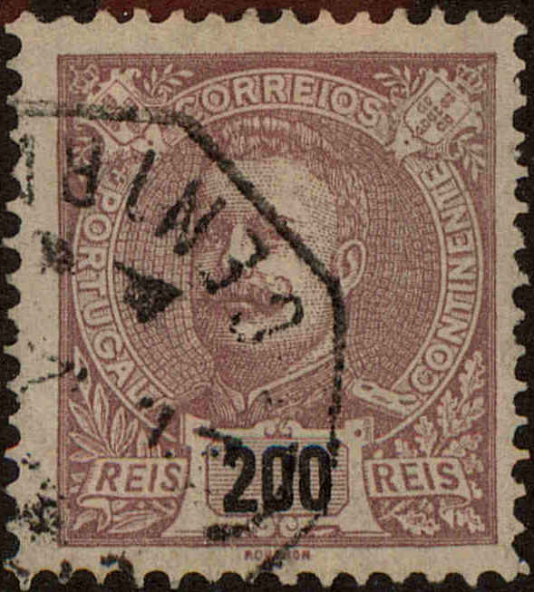 Front view of Portugal 127 collectors stamp
