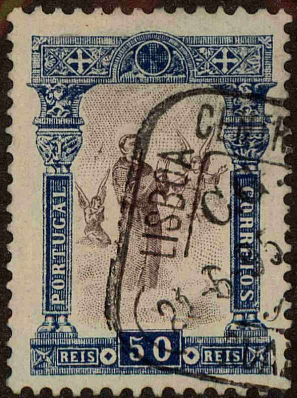 Front view of Portugal 138 collectors stamp