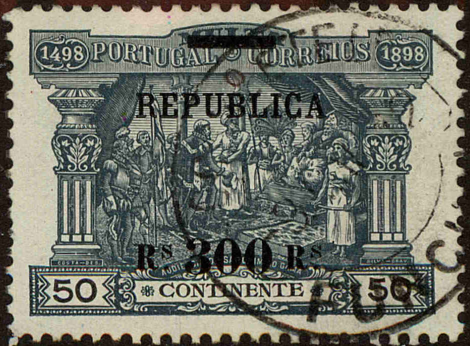 Front view of Portugal 197 collectors stamp