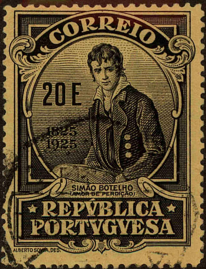 Front view of Portugal 376 collectors stamp