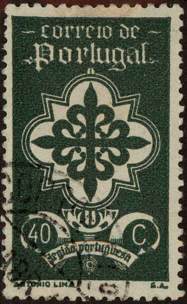 Front view of Portugal 583 collectors stamp