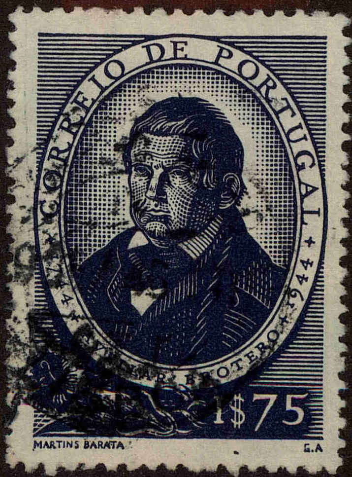 Front view of Portugal 641 collectors stamp