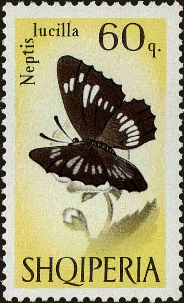 Front view of Albania 929 collectors stamp