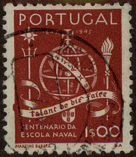 Front view of Portugal 660 collectors stamp