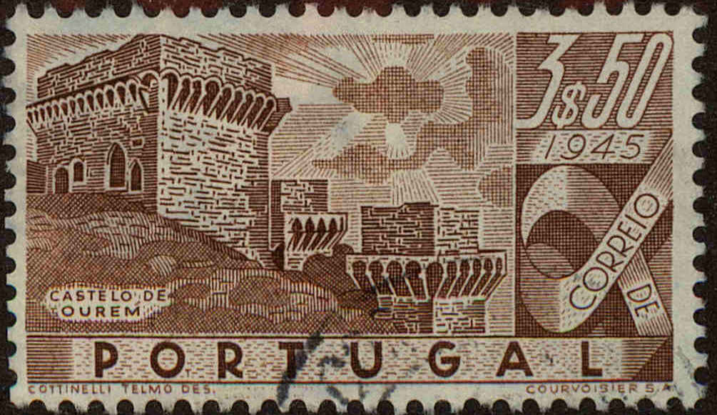 Front view of Portugal 669 collectors stamp