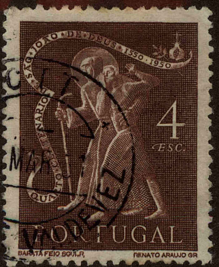 Front view of Portugal 726 collectors stamp