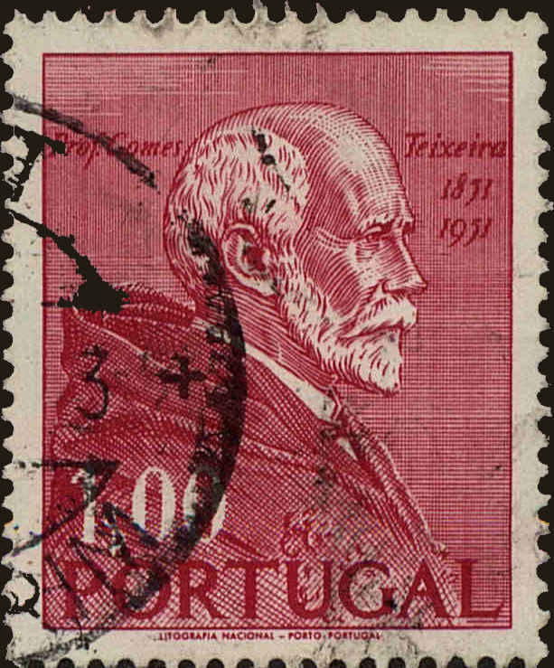 Front view of Portugal 751 collectors stamp