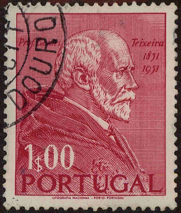 Front view of Portugal 751 collectors stamp